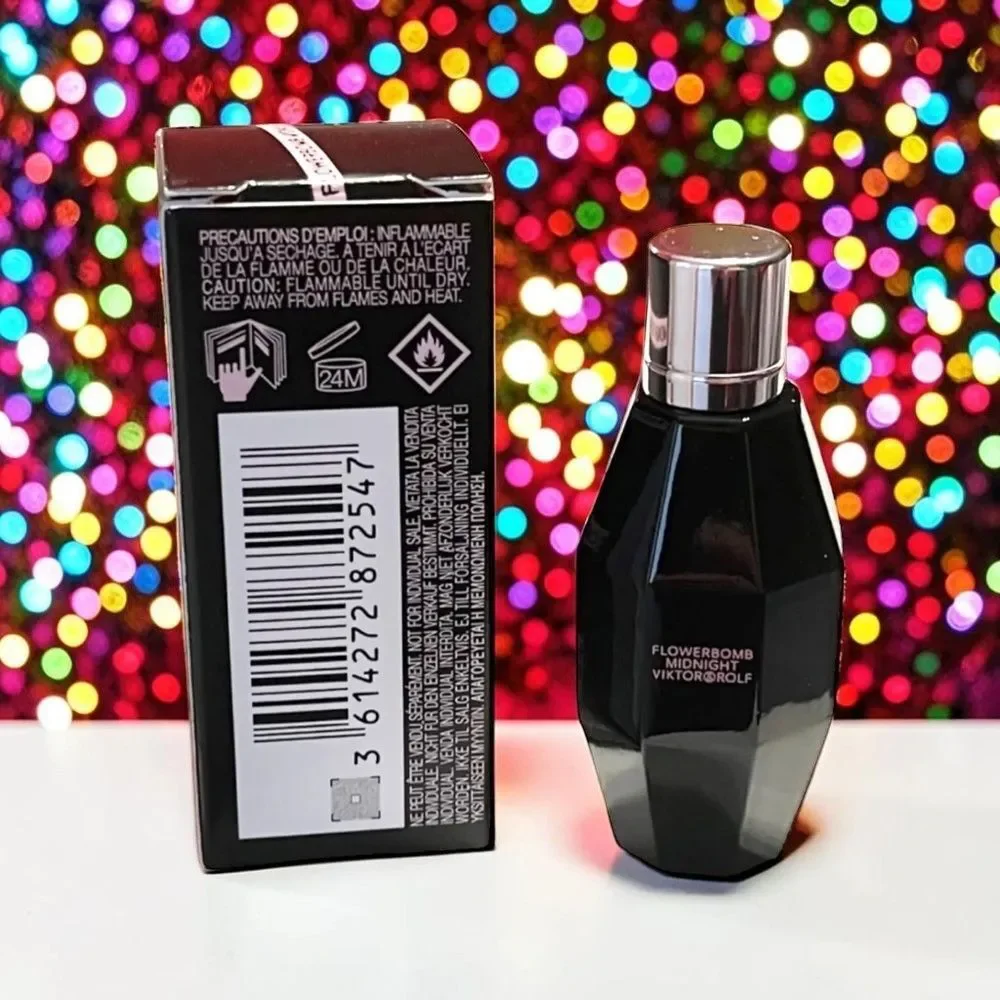 LOT OF 2 VIKTOR & ROLF FLOWERBOMB MIDNIGHT EDP 0.24oz/ 7ml Brand New In Box